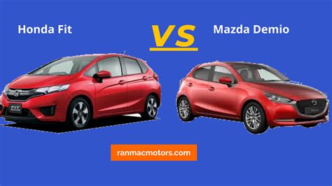 Honda Fit Vs Mazda Demio Comparison In Kenya RanMac Motors