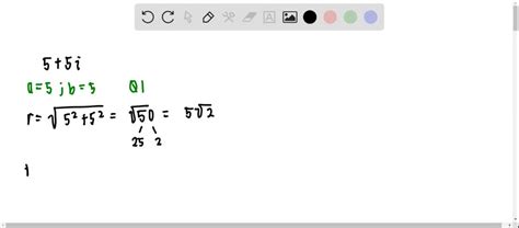 Solved Write The Complex Number In Polar Form With Argument Between