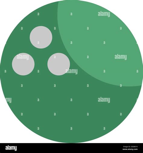 Green bowling ball, illustration, on a white background Stock Vector Image & Art - Alamy