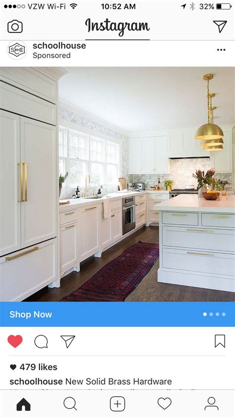 The Instagram Page On Instagram Shows An Image Of A Kitchen With White