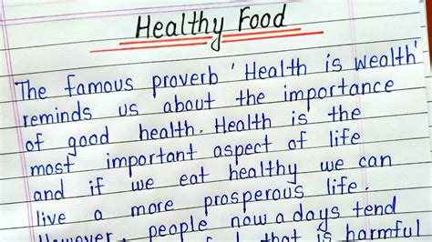 🏆 Example Of Article Essay About Health Essay On Healthy Lifestyle For