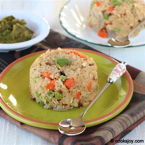 Cooks Joy Oats Upma With Wheat Rava