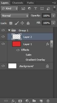 Working with Layers in Adobe Photoshop