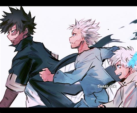 Dabi And Todoroki Touya Boku No Hero Academia Drawn By Sharl0ck