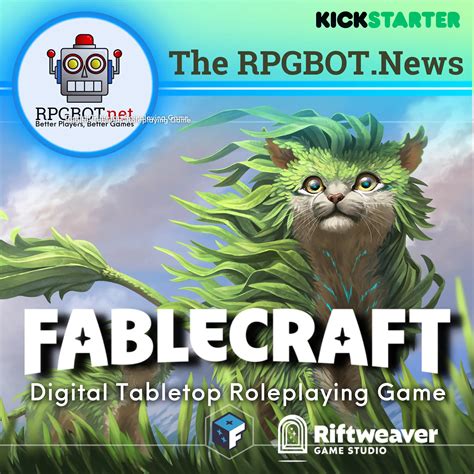 Fablecraft Digital Tabletop RPG From Riftweaver Game Design Studio