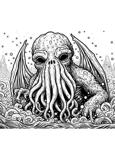 Cthulhu Seen You Printable Pages