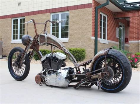 2013 Custom Rat Bobber Chopper For Sale On 2040 Motos