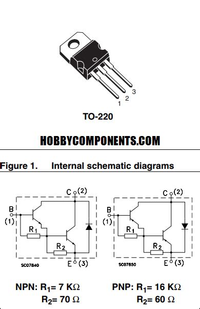 Tip Npn Darlington Transistor