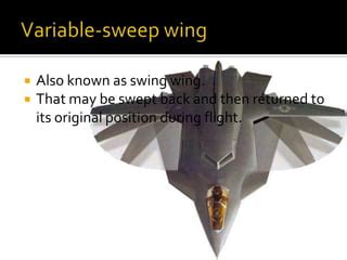 Swept wing configuration | PPT