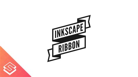 Inkscape Tutorial Vector Ribbon With Text YouTube