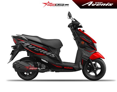 Modifikasi Striping Suzuki Avenis Black Magic Motoblast