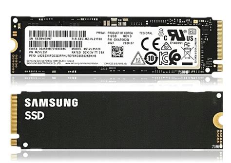 SAMSUNG Dysk SSD PM9A1 512 GB NVMe MZ VL25120