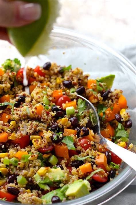 Southwestern Quinoa Salad With Chili Lime Dressing By Janet And Greta