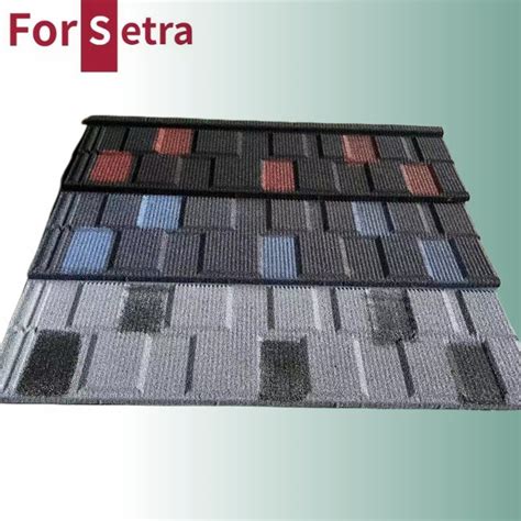 Good Fire Resistance Roof Material Cheap Price Stone Coated Roofing