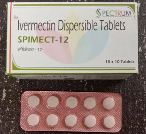 Mg Spimect Ivermectin Tablet At Rs Strip Of Tablets In