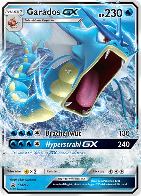 Garados Gx Sm Wert Bild K Nstler Seltenheit Pokemonkarte De