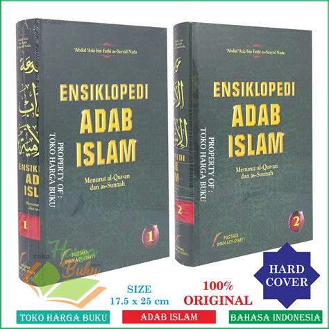 Jual Ensiklopedi Adab Islam Jilid 1 Dan 2 ORI Pustaka Imam Syafii