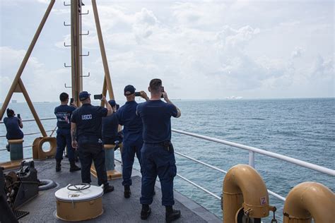 Dvids Images Us Coast Guard Supports Spacex Launch Image 6 Of 6
