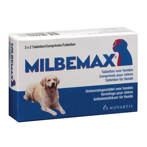 Milbemax Vermifuge Pour Chiens Novartis Direct Vet