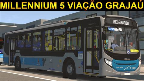 MAGNÍFICO MILLENNIUM 5 VOLVO DA VIAÇÃO GRAJAÚ YouTube