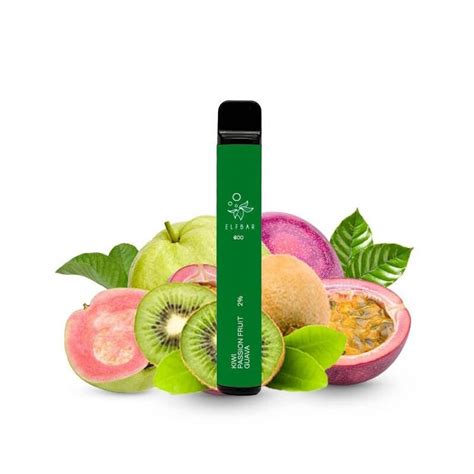 Kiwi Passion Fruit Guava Mg Elf Bar Pod Desechables