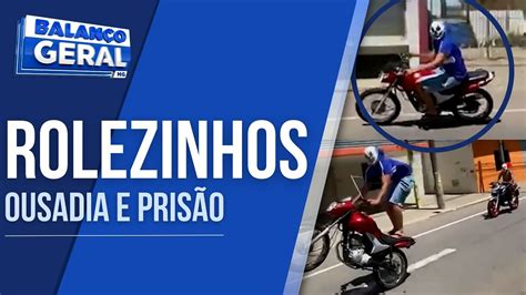 ROLEZINHO DO GRAU MOTOQUEIROS MÁSCARA DE PALHAÇO CAUSAM EM