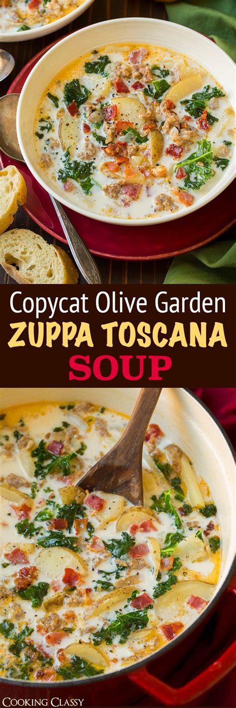 Zuppa Toscana Soup Olive Garden Copycat Recipe Cooking Classy