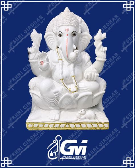 Super Marble Ganesh Ji Moorti Size Start Size 1 Feet At Rs 16000 In