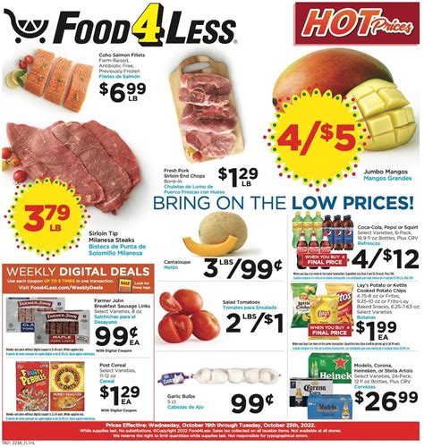 Food 4 Less Ad Oct 19 - 25, 2022 - WeeklyAds2