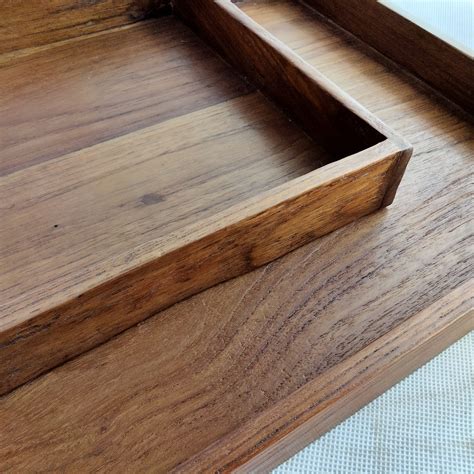 Japanese Style Wooden Tray Teak Tray Serving Tray Fruit Tray Pastry Tray Storage Tray