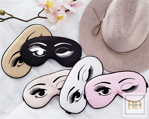 Sleep Mask Eyes Funny Eye Mask Sleep Mask With Eyelashes Etsy