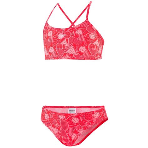Bikini Speedo DazzleGeo Alover X Back rosa niña Deportes Moya