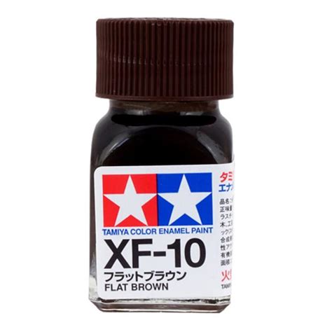 Tamiya Color Enamel Paint Xf Flat Brown Ml Bandai Gundam