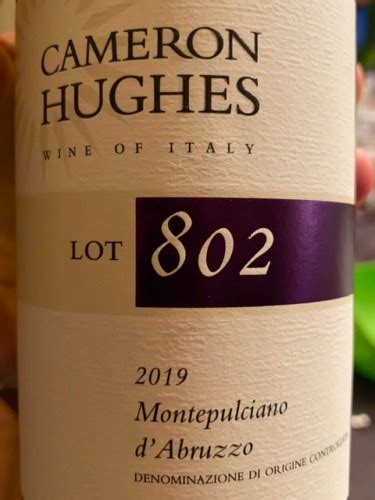 Cameron Hughes Lot Montepulciano D Abruzzo Vivino Us