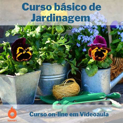 Curso Online B Sico De Jardinagem Certificado