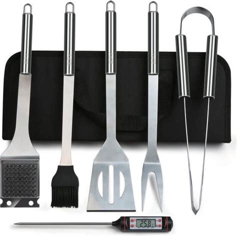 Ensemble Dustensiles De Barbecue En Thermom Tre Pour Barbecue