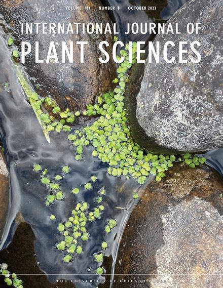 International Journal Of Plant Sciences Vol 186 No 1