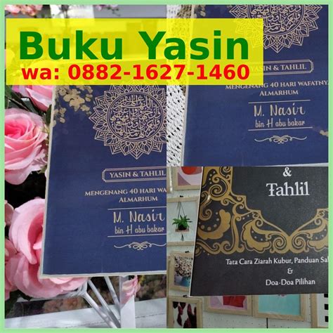 Contoh Buku Yasin I I Wa Harga Buku Yasin Murah