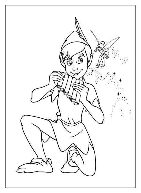 Desenhos Do Peter Pan Para Colorir Bora Colorir