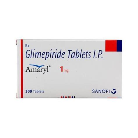 Amaryl Glimepiride 1mg Tablets General Medicines At Best Price In