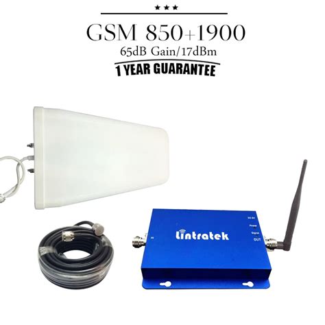 GSM 850 1900 CDMA 850mhz PCS 1900mhz 17dBm 65dB Gain Mobile Phone