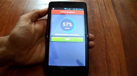 Micromax Canvas Fun A Antutu Benchmark Test Youtube