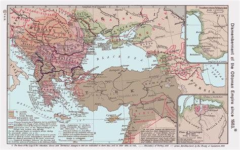 Ottoman Empire Map 1922