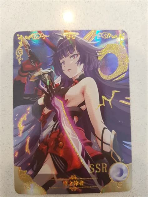 GODDESS STORY TCG SSR Karte NS 5M05 060 Honkai Impact Raiden Mei