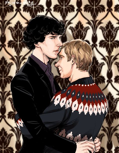 Sherlock Holmes And John Watson Hug