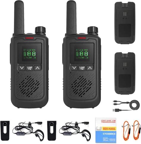 DAHAN Nuevo Radios de Comunicacion Inalámbricos Walkie Talkie