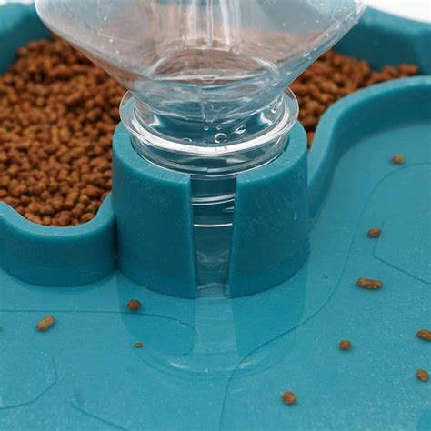 Reptile Water Bottle Automatic Reptile Food And Water Dish Bowl Turtle