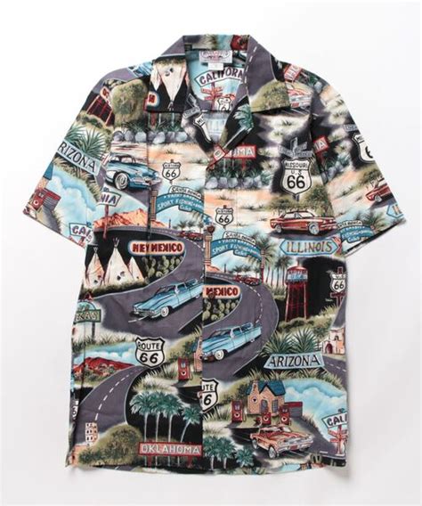 セールPACIFIC LEGENDMADE IN USA Hawaiian SHIRTSシャツ ブラウスIOイオイオの