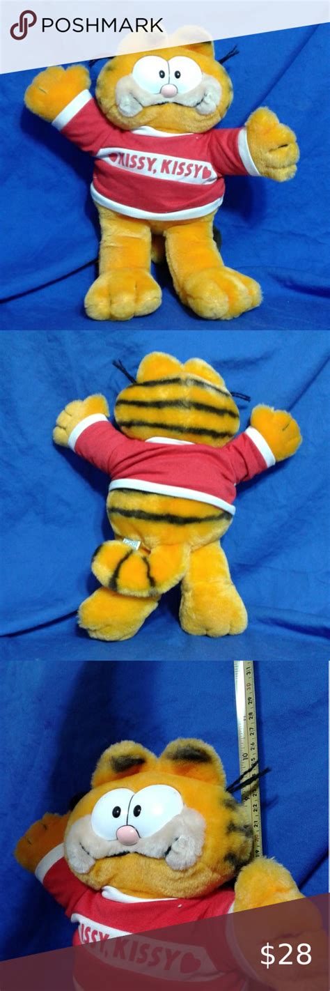 Vintage 1978 Garfield Plush | Plush, Vintage, Garfield