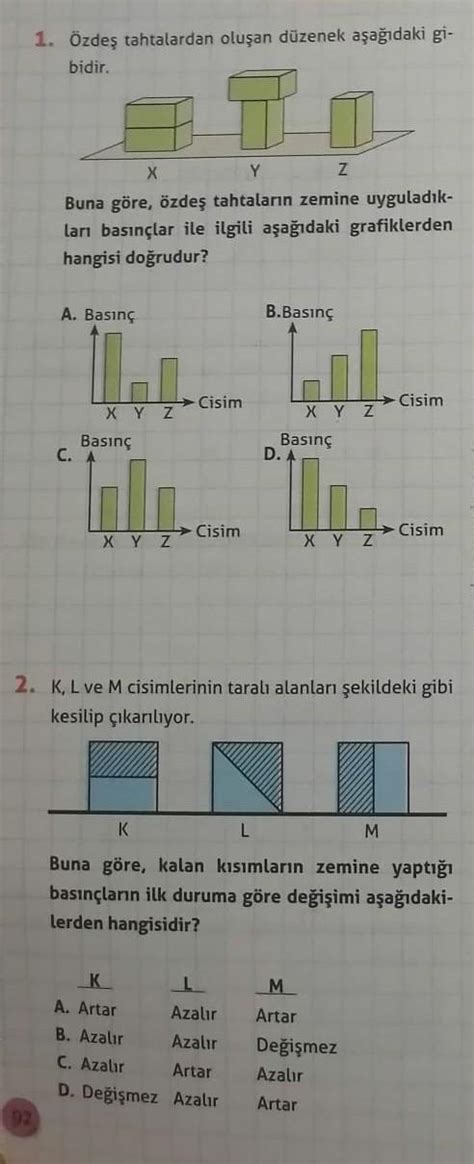 Arkadaşlar şu iki soruyu yapar mısınız çünkü yapmayı üşendim ve konuyu